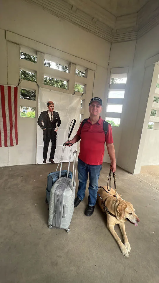 Photograph from Brian and Ed’s evening in Fort Worth